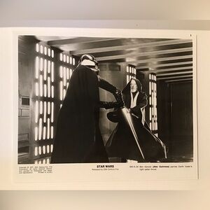 Star Wars A New Hope promo print # SW-K-34. 1977